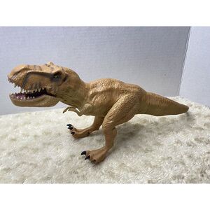 Jurrasic World Chomping Tyrannosaurus Rex Dinosaur Moving Jaw 14" HG10‎